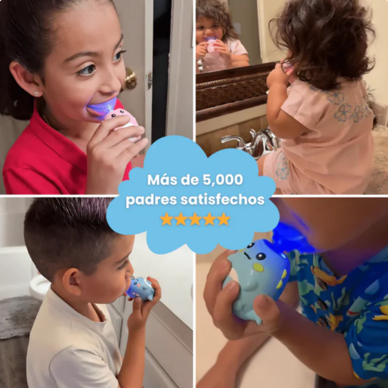 DinoClean 360° | El Cepillo Original en Forma de U