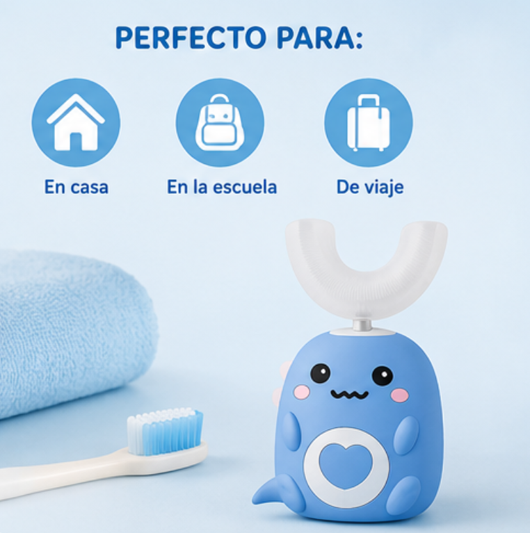 DinoClean 360° | El Cepillo Original en Forma de U